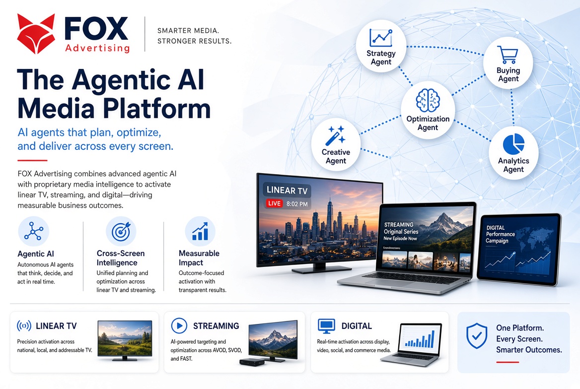 FOX AdStudio Agentic AI Media Platform
